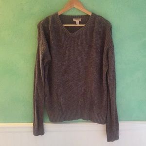 Oversized fisherman sweater